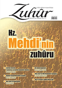 Zuhur Dergisi 4.Say n resmi