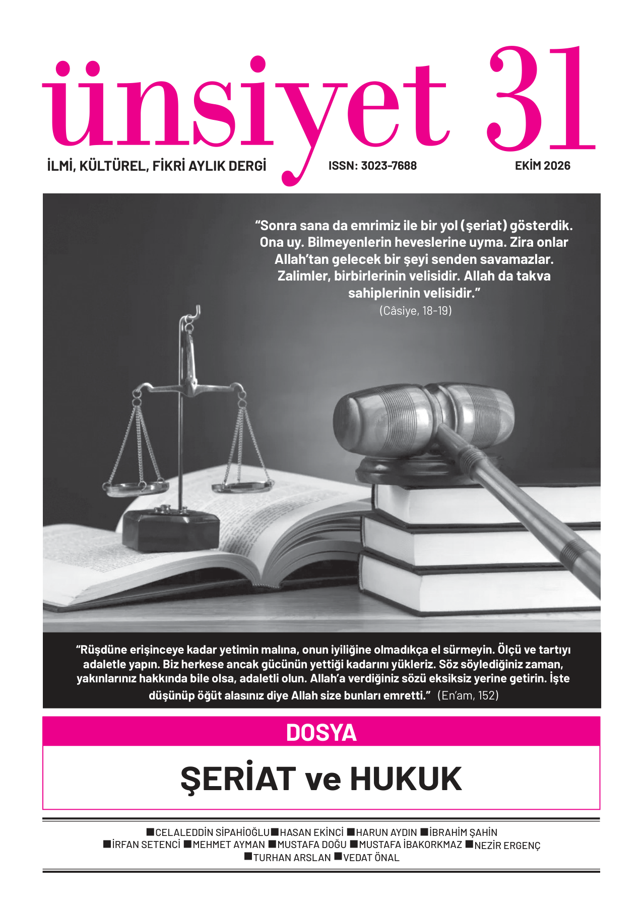 Sayı 31 kapağı